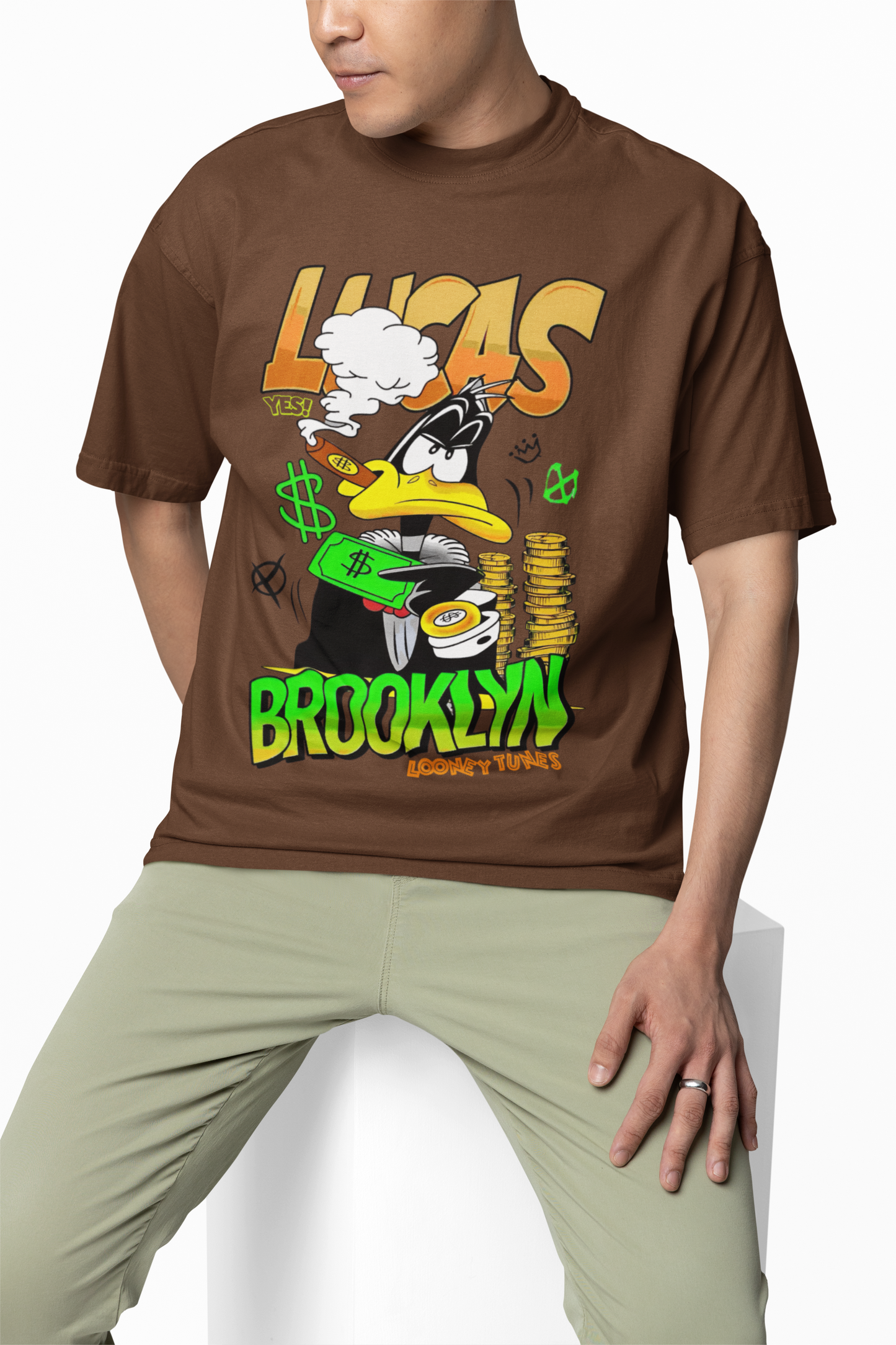 Lucas Brooklyn Oversized T-Shirt Urban NYC Street Style
