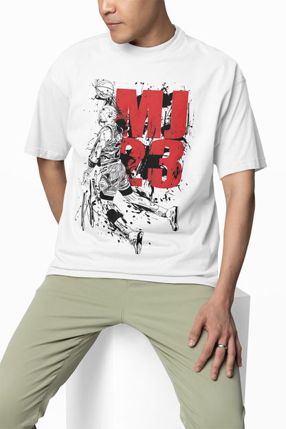 Basketball MJ23 Oversized T-Shirt – Iconic Streetwear Style