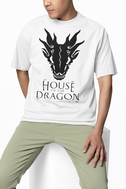 House of Dragon Oversized T-Shirts Bold Streetwear Style
