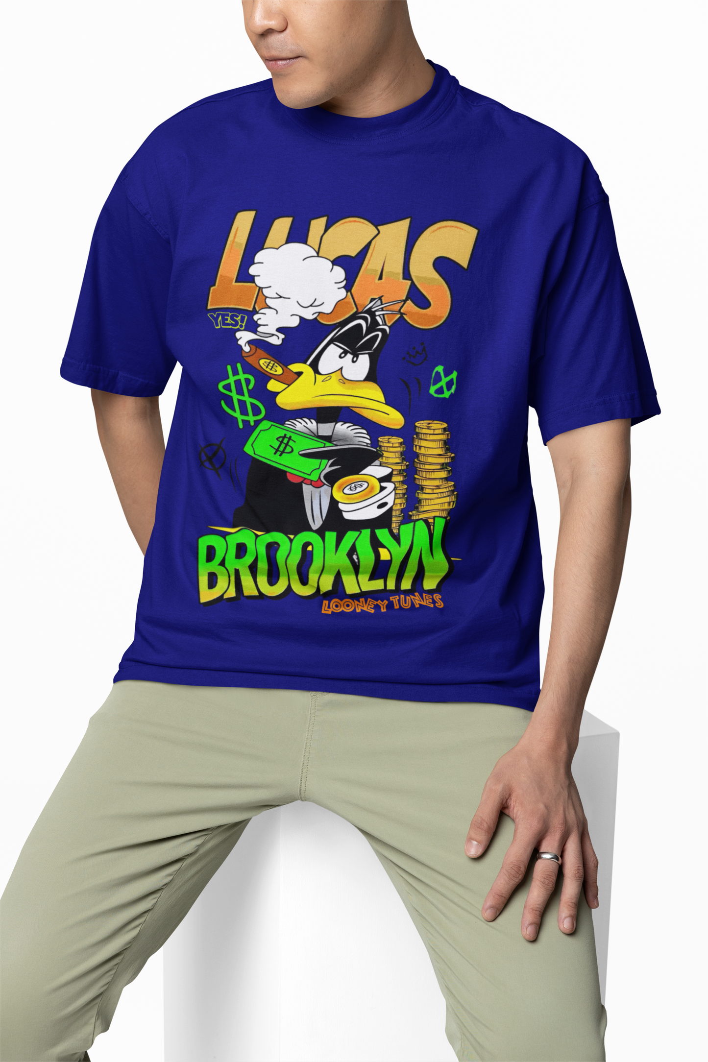 Lucas Brooklyn Oversized T-Shirt Urban NYC Street Style