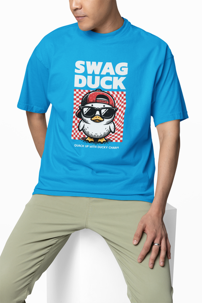 Swag Duck Oversized T-Shirt for Fun Casual Streetwear Looks