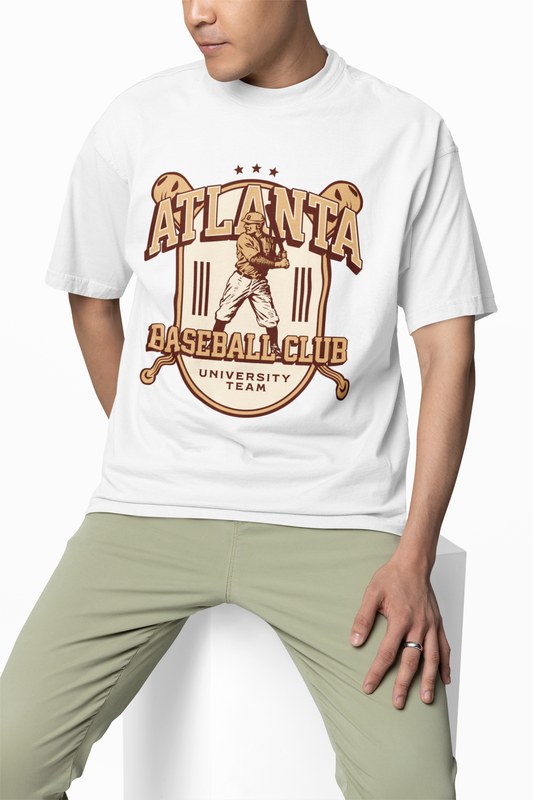 Baseball Atlanta Oversized T-Shirt
