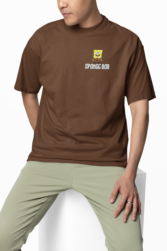 SpongeBob Cartoon Oversized T-Shirt