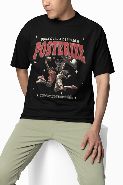 Posterize Oversized T-Shirt for Bold Streetwear Styling