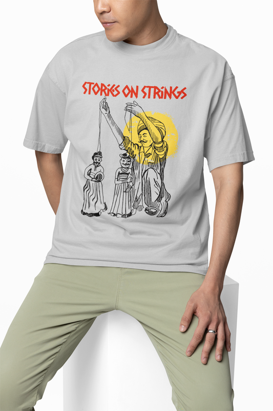 Stories On Strings Oversized T-Shirts