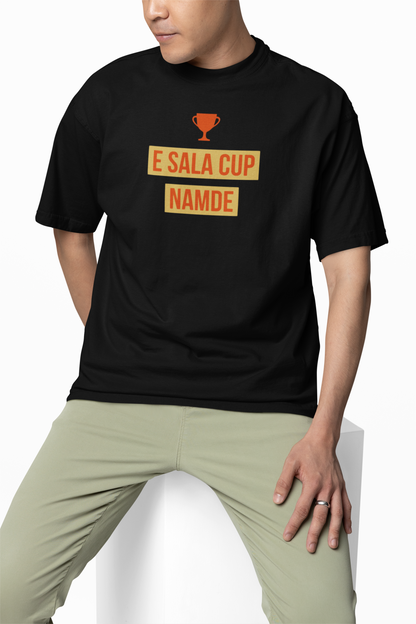 E Sala Cup Namde Oversized T-Shirt Trendy Fan Casual Wear