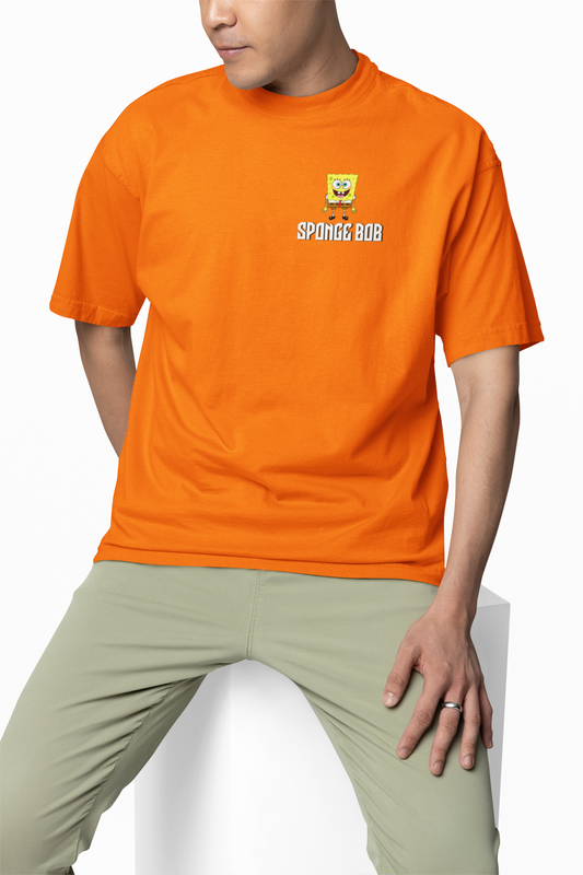 SpongeBob Cartoon Oversized T-Shirt
