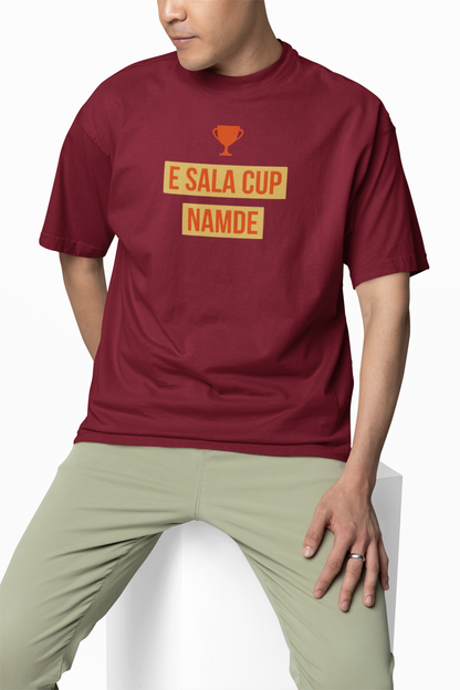 E Sala Cup Namde Oversized T-Shirt Trendy Fan Casual Wear