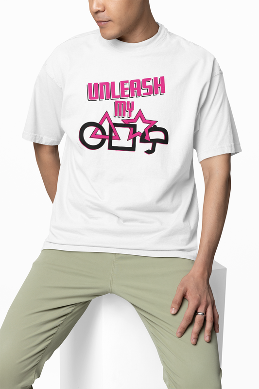 Unleash My Game Oversized T-Shirt for Bold Gaming Streetwears