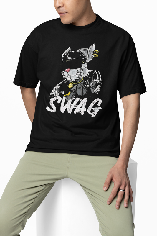 Bunny Swag Oversized T-Shirts | Trendy Streetwear Style