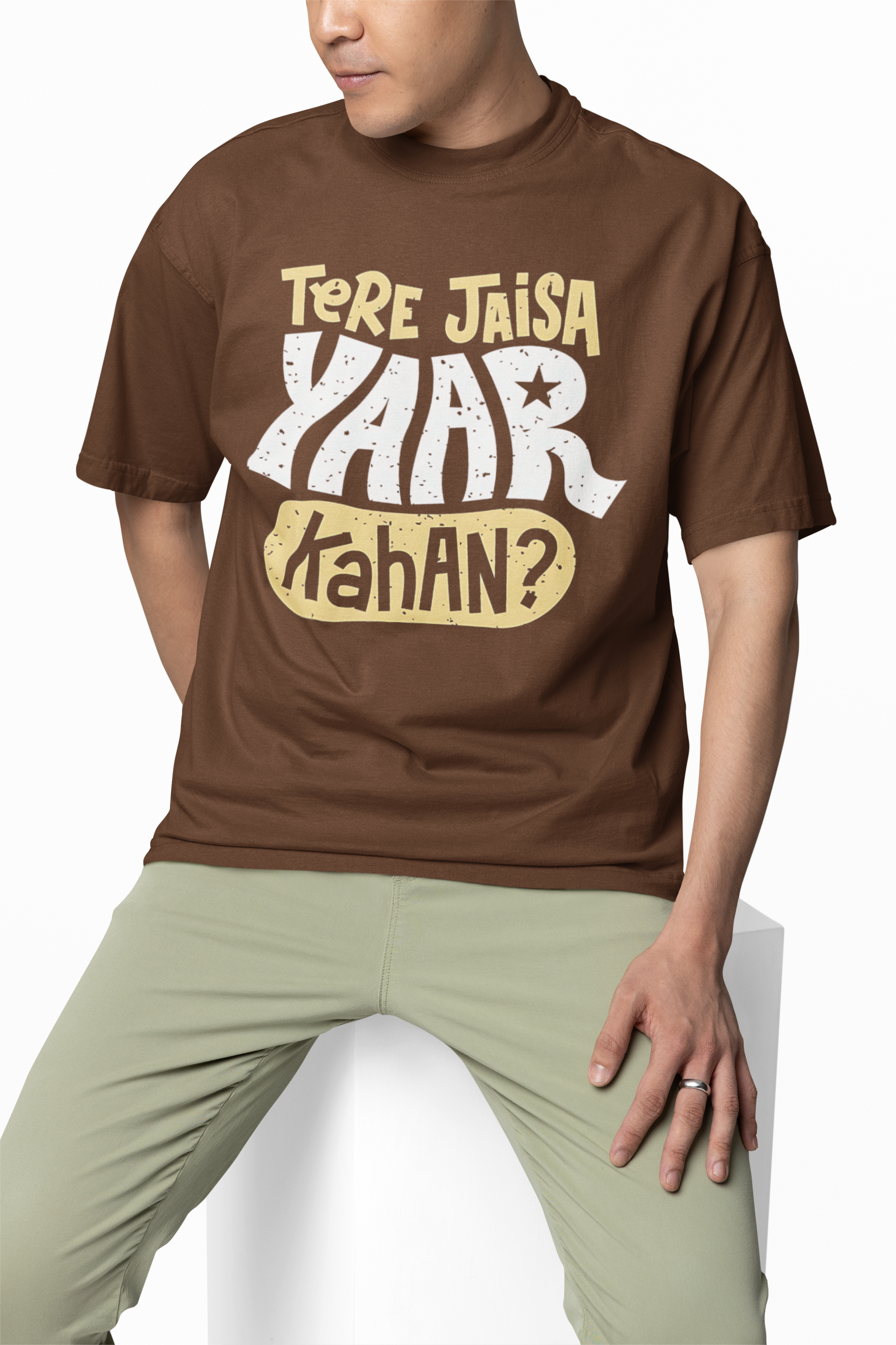 Tere Jesa Yarr Kaha Oversized T-Shirt