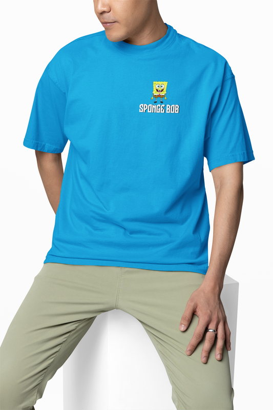 SpongeBob Cartoon Oversized T-Shirt