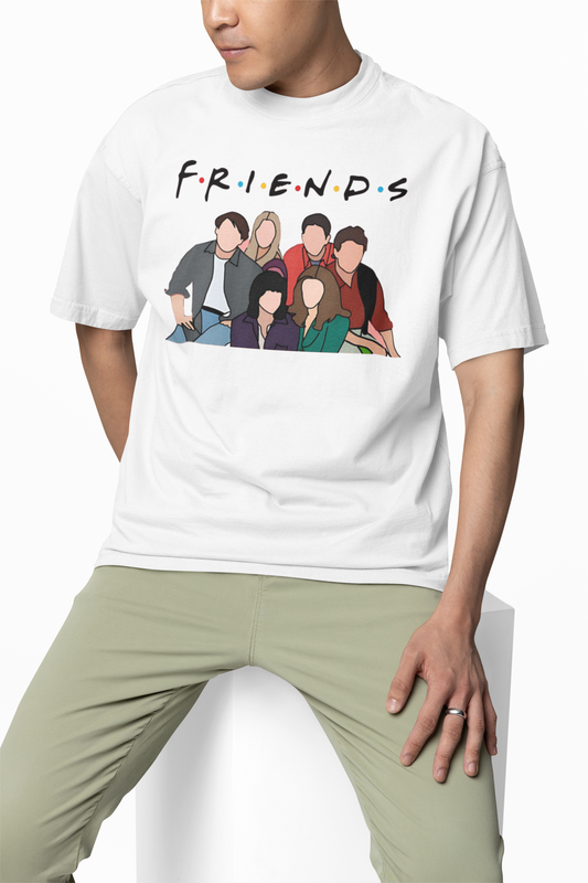 Friends Graphic Oversized T-Shirt