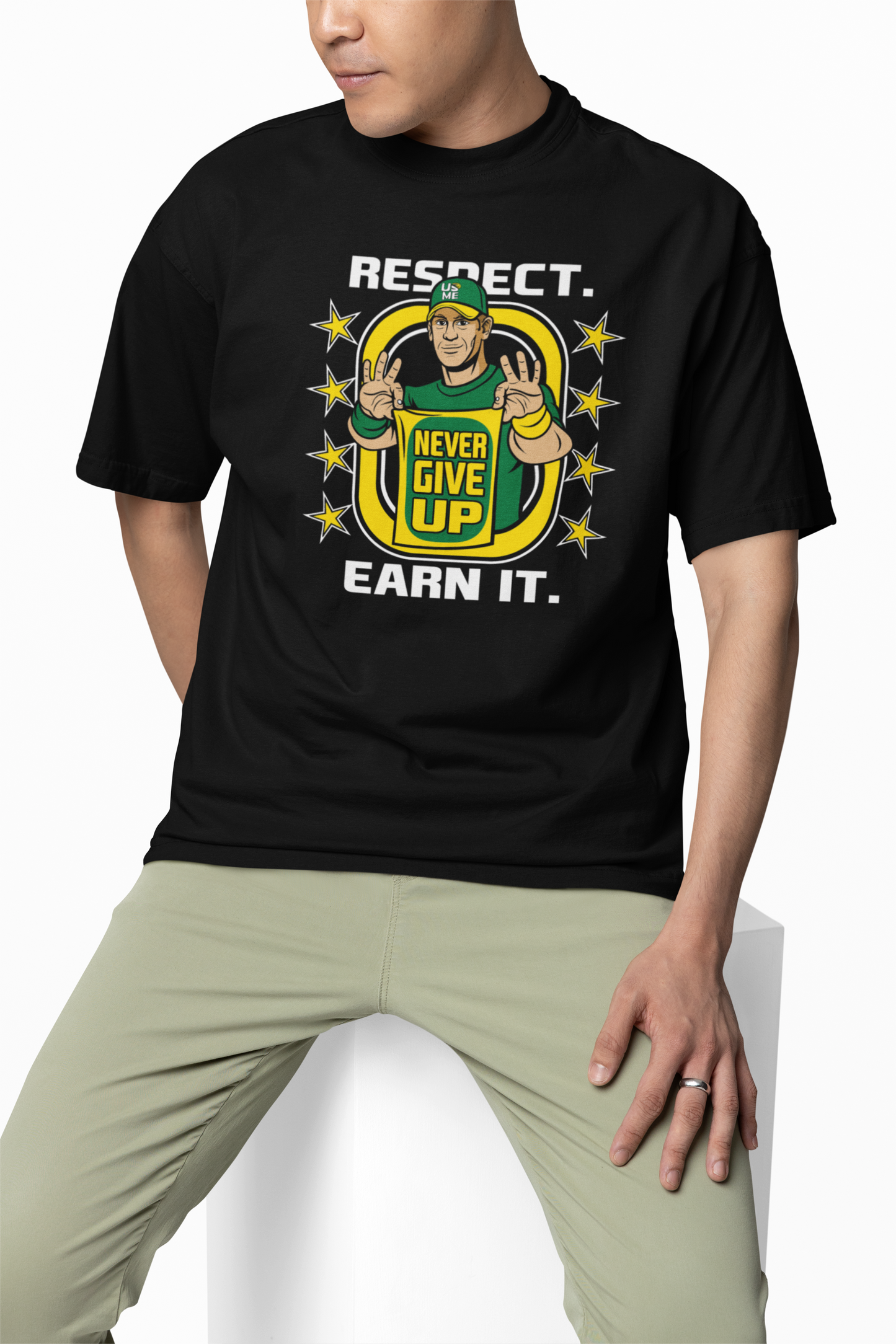 Respect Earn Oversized T-Shirts for Bold Streetwear Style