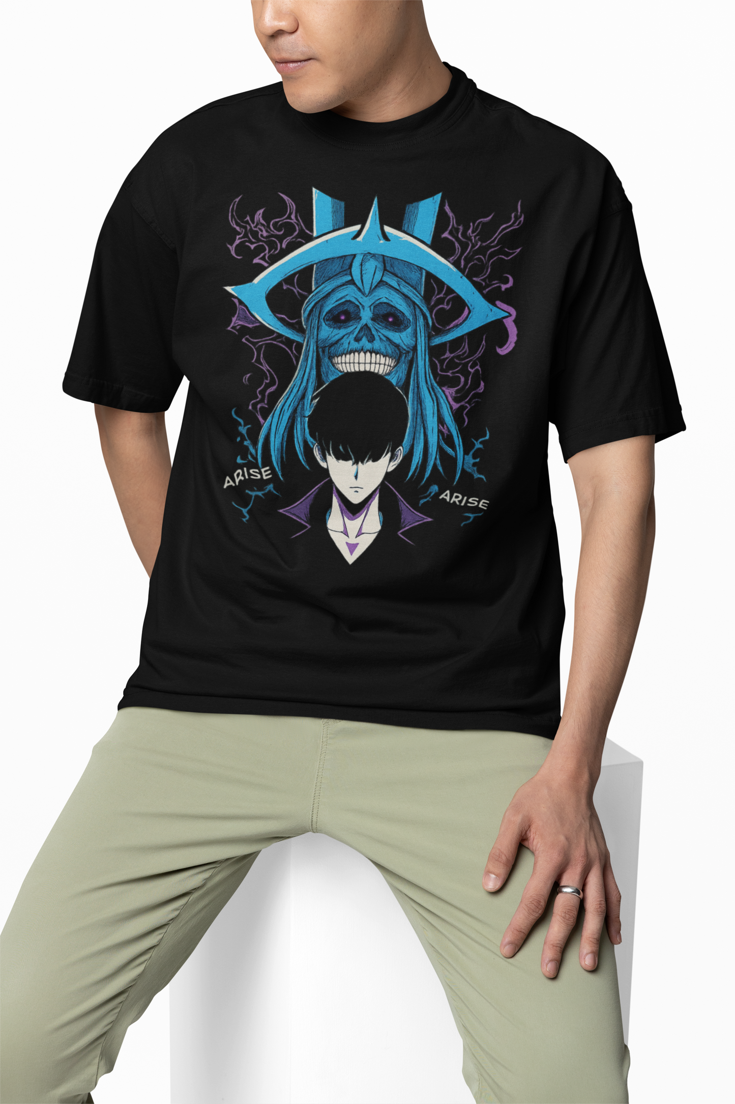 Monarch Of Shadows Oversized T-Shirts – Bold Streetwear Style