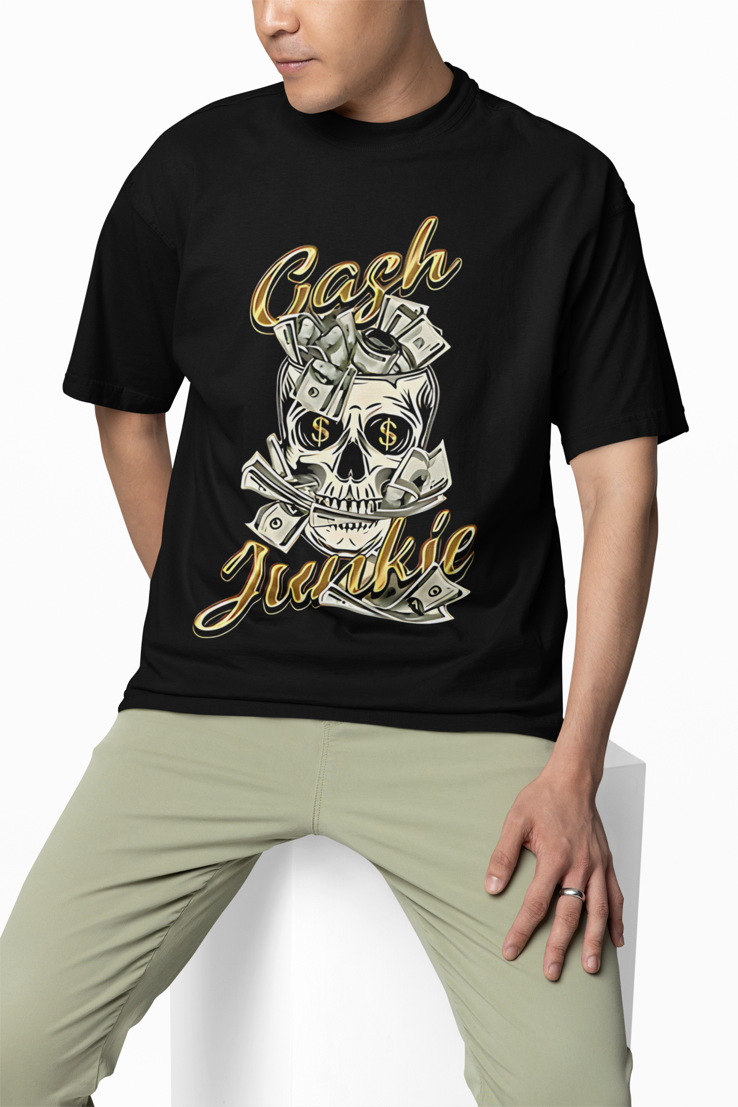 Cash Junkie Oversized T-Shirt