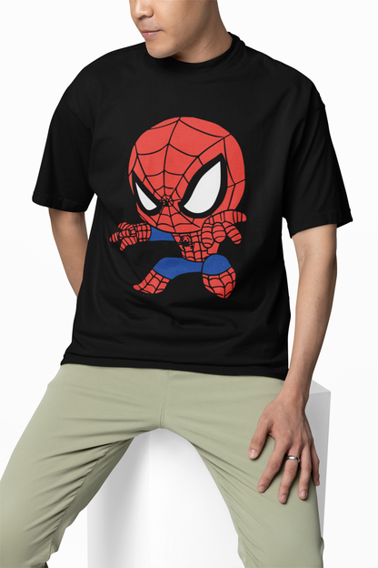 Web Crawler Oversized T-Shirt for Modern Casual Street Style