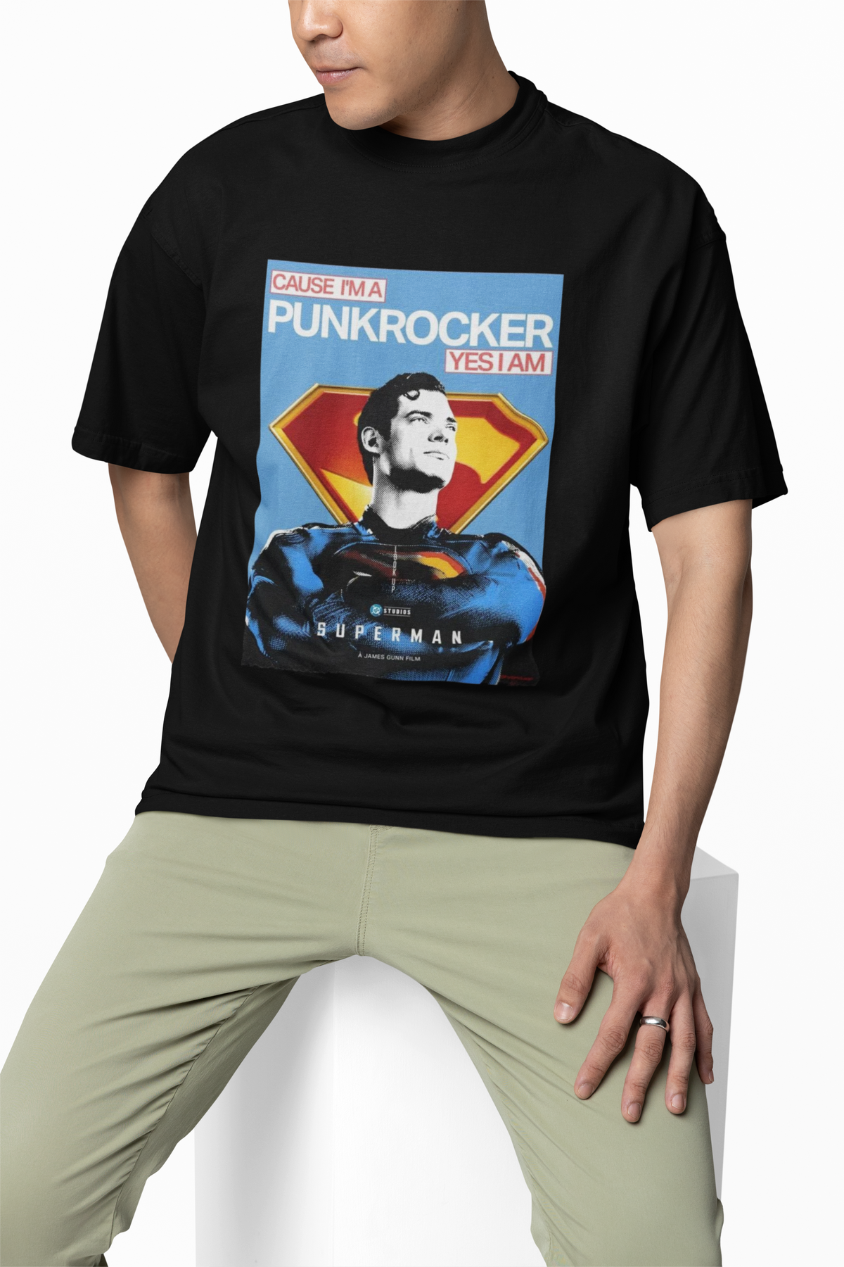 Punk Rocker Oversized T-Shirt