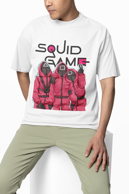 Squid Game Team Oversized T-Shirt