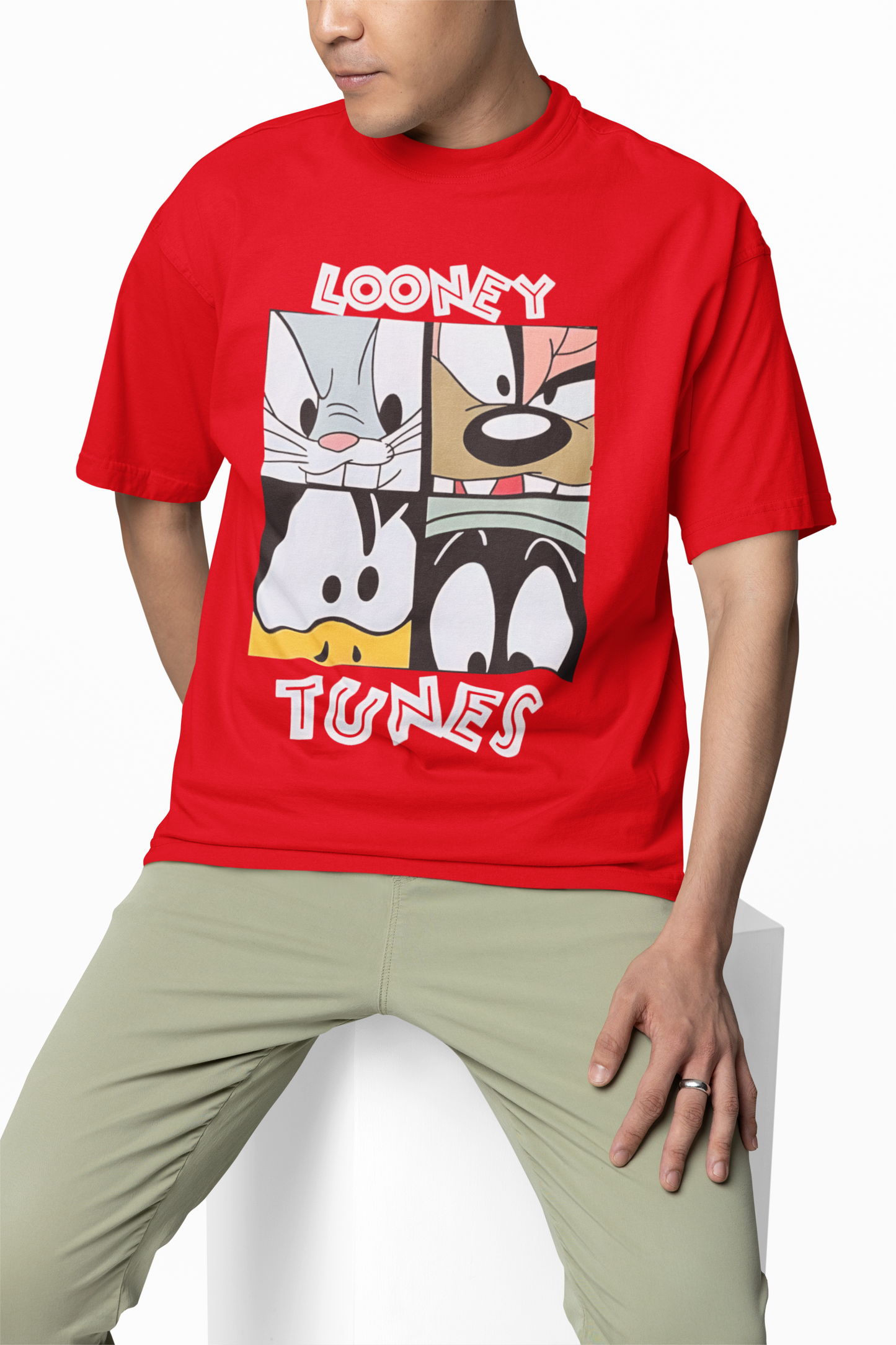 Looney Boxed Legends Oversized T-Shirt – Classic Cartoon