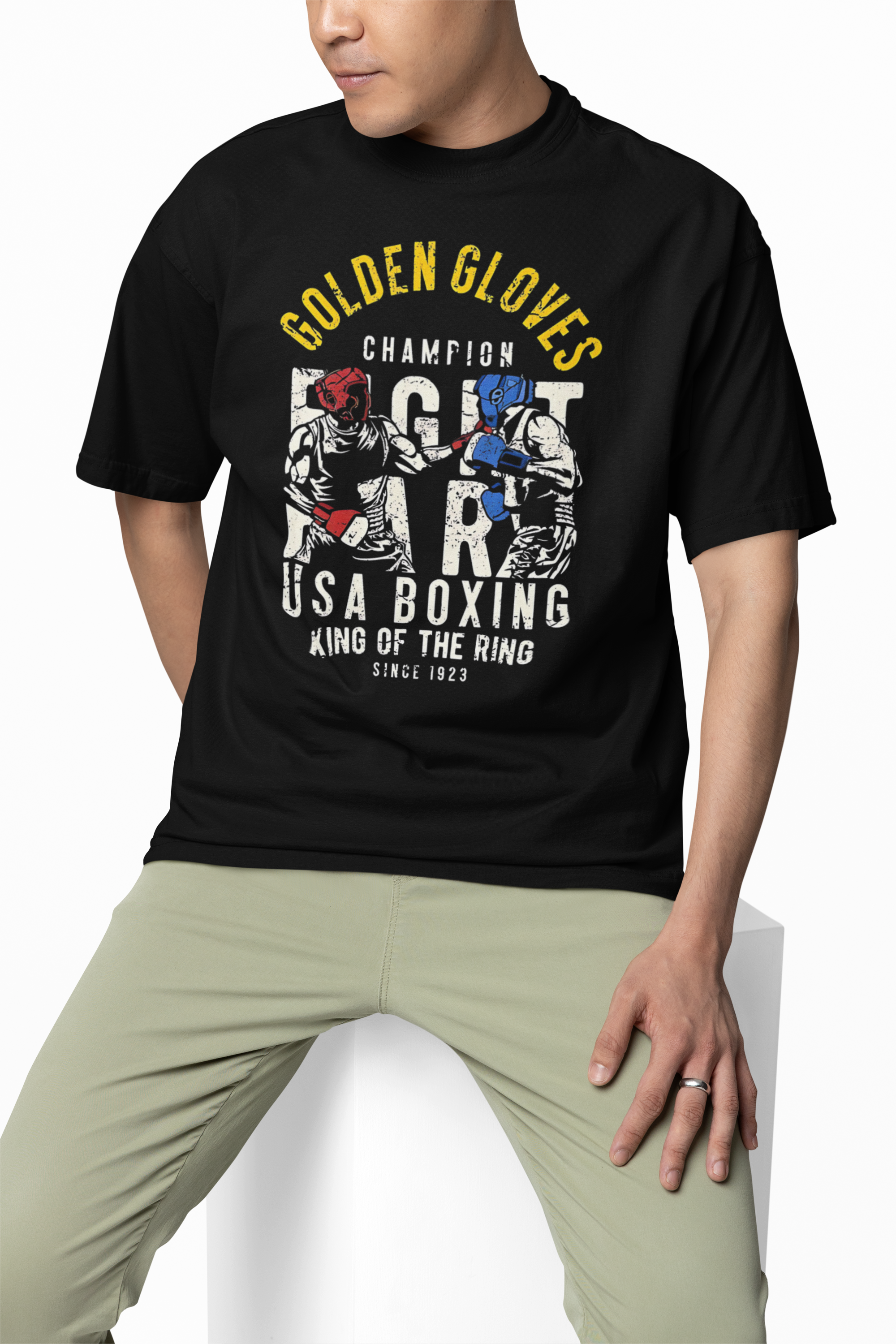 Golden Gloves Oversized T-Shirts