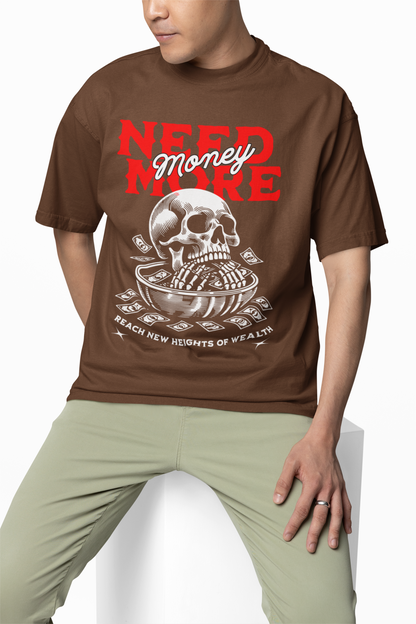 Need Money Oversized T-Shirt – Bold & Comfortable Style