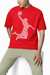 Basketball Shot Oversized T-Shirt