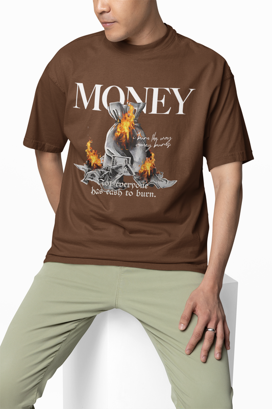 Cash to burn Oversized T-Shirt