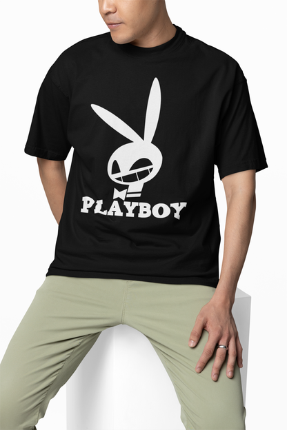 Playboy Retro Style Oversized T-Shirt – Relaxed Fit Streetwear