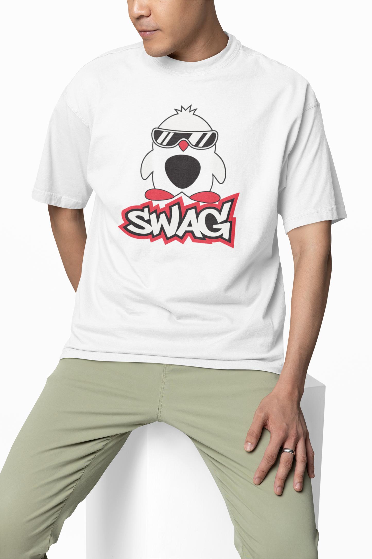 Chick Swag Oversized T-Shirts Trendy Streetwear Style