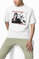 Crow Coded Menace Oversized T-Shirt