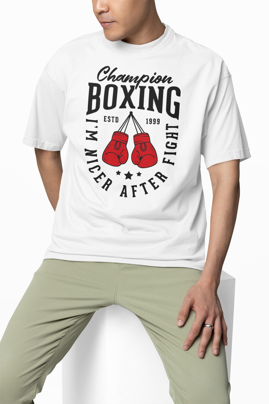 Champion Boxing Oversized T-Shirts