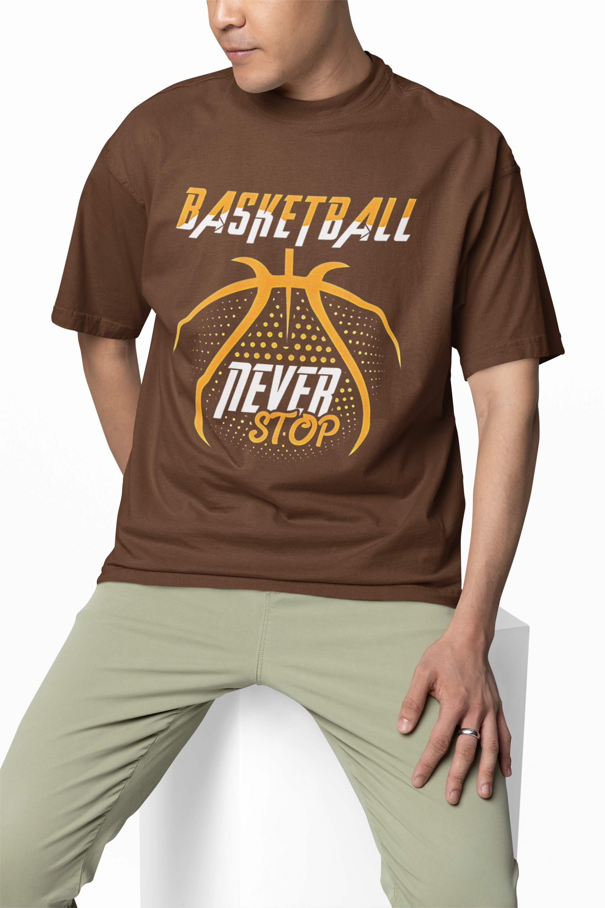 Never Stop Oversized T-Shirt