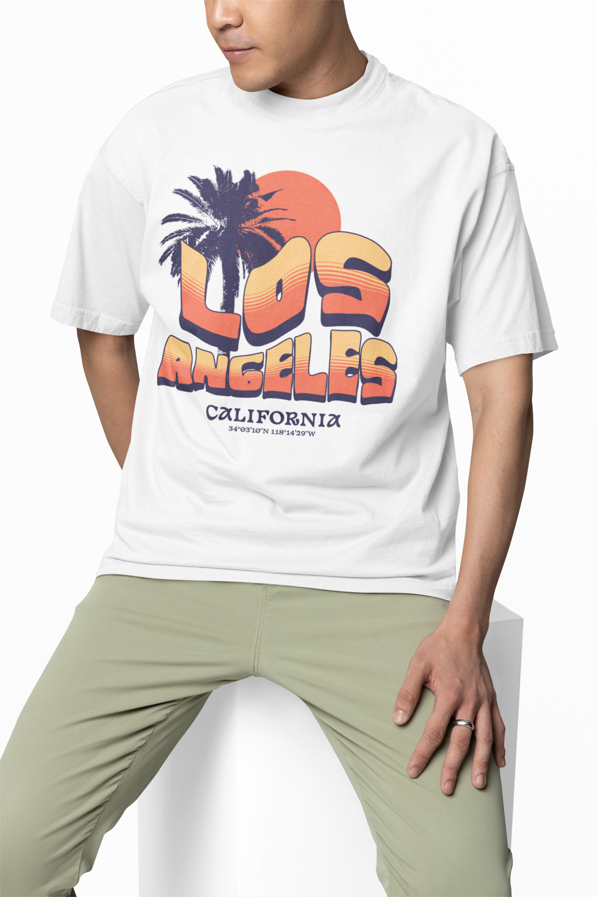 LA Summer Oversized T-Shirts