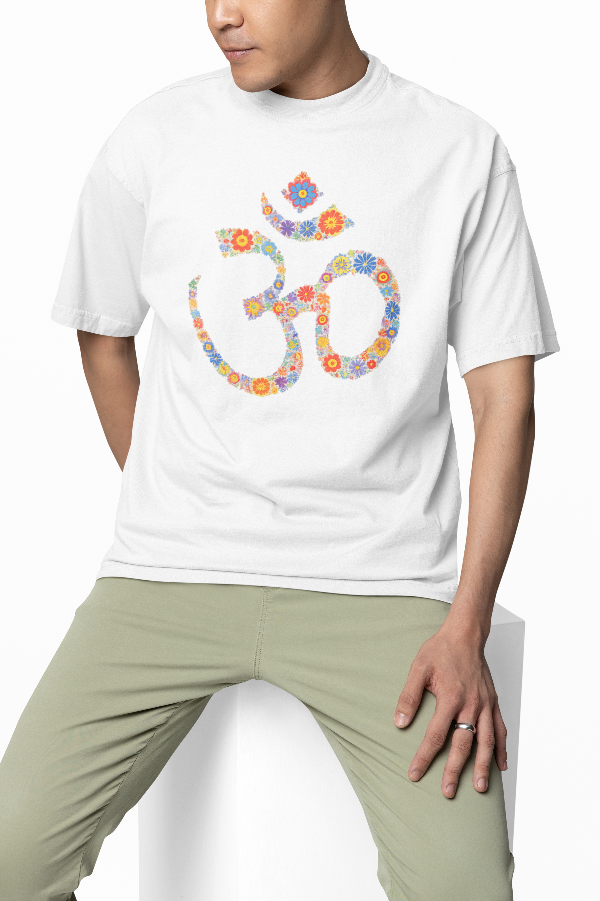 Om Art Oversized T-Shirts