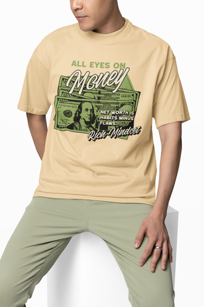 Rich Mindset Oversized T-Shirt for Bold Streetwear Style
