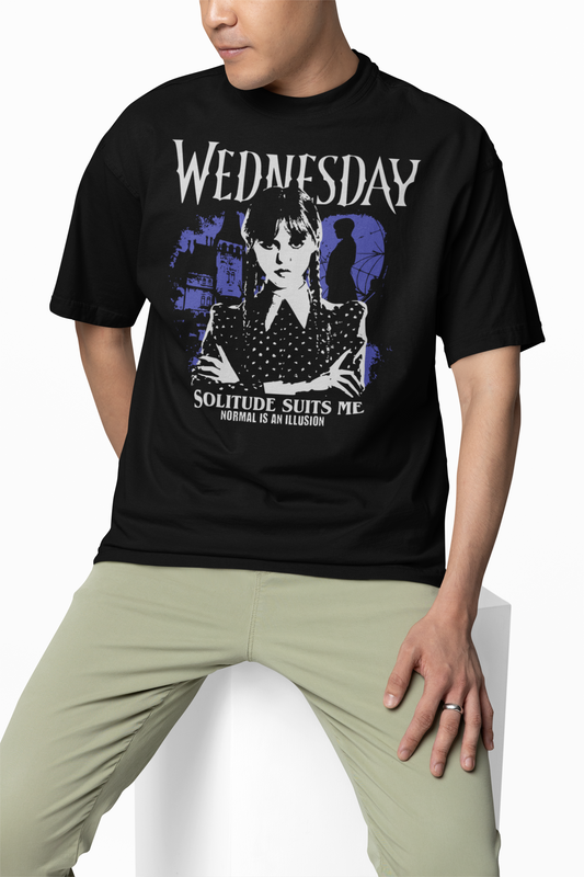 Soulitude Suits Me Oversized T-Shirt Casual Streetwear Tees