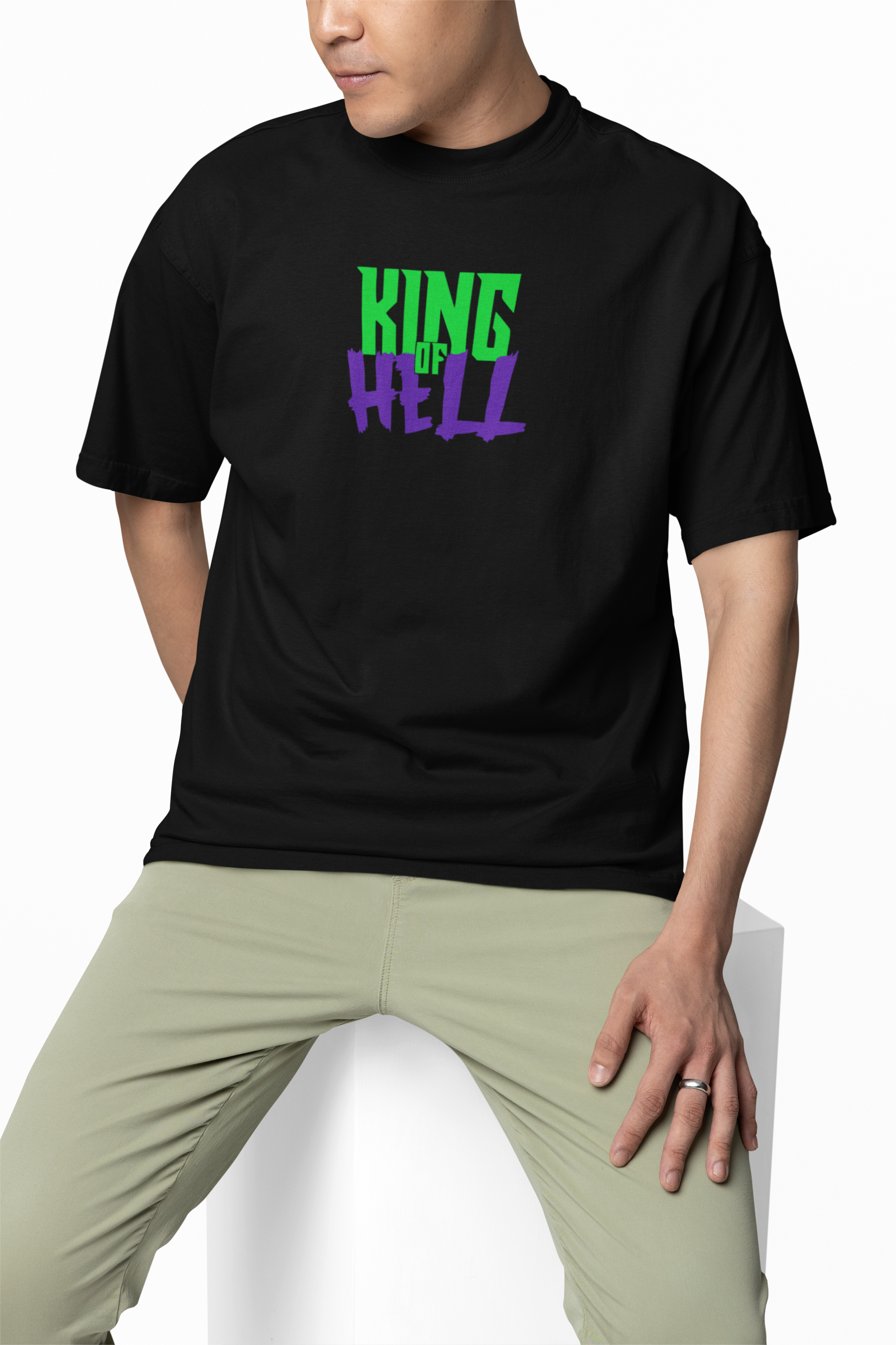 Zoro King Of Hell Oversized T-Shirt