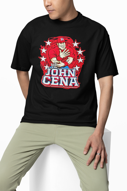 John Cena Oversized T-Shirts – Iconic WWE Streetwear Design