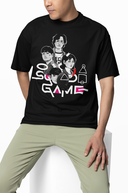 Squid Game Season 2 Oversized T-Shirt – Limited Edition Tees