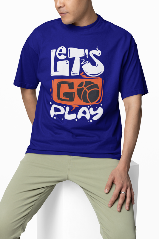 Let's Go Play Oversized T-Shirt