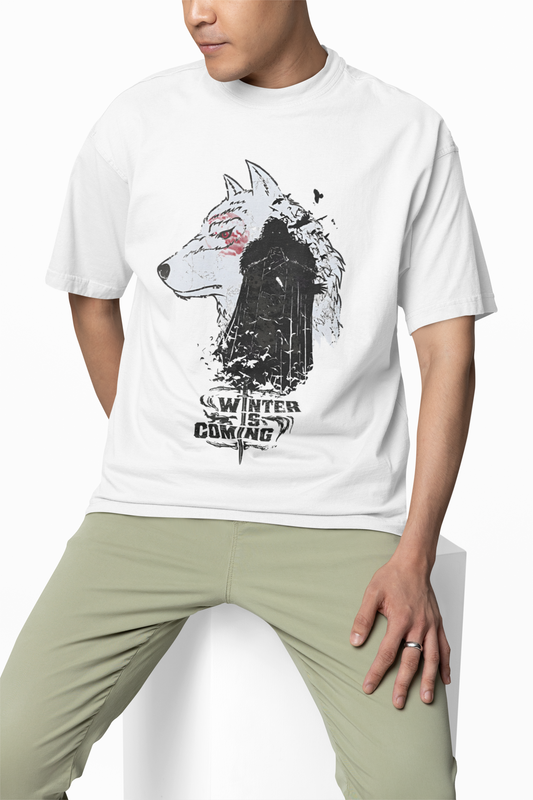 Winner Is Coming White Oversized T-Shirt for Bold Street Style