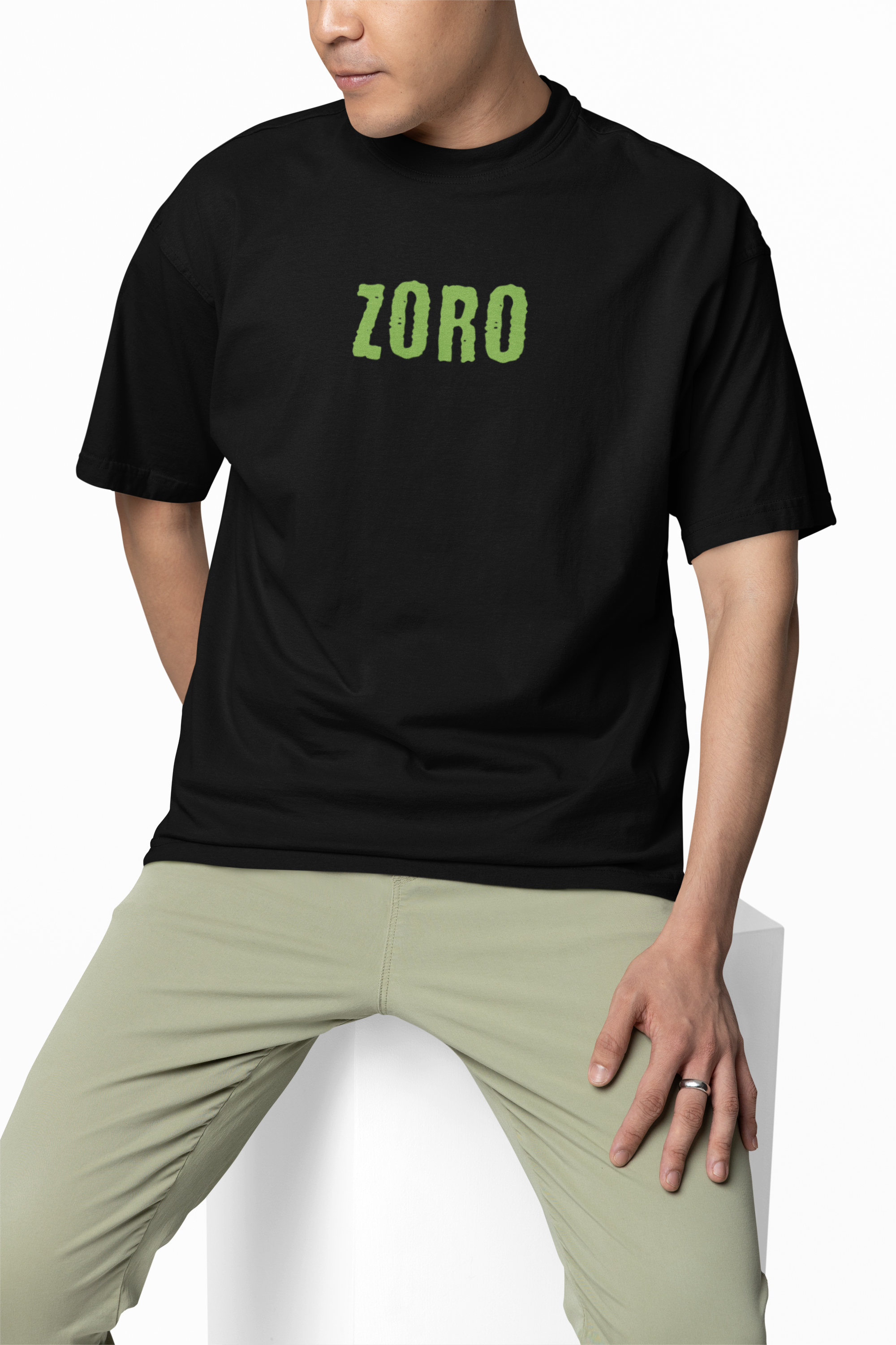 Zoro Anime Oversized T-Shirt