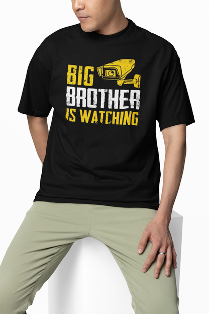 Brother Watching Oversized T-Shirts – Fun Family Wear