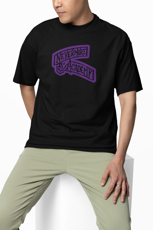 Nevermore Oversized T-Shirt Unisex Streetwear Tee Style