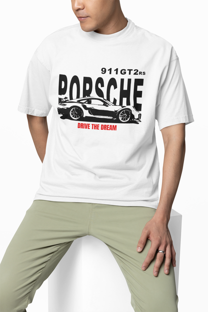 Porsche Drive The Dream Oversized T-Shirt