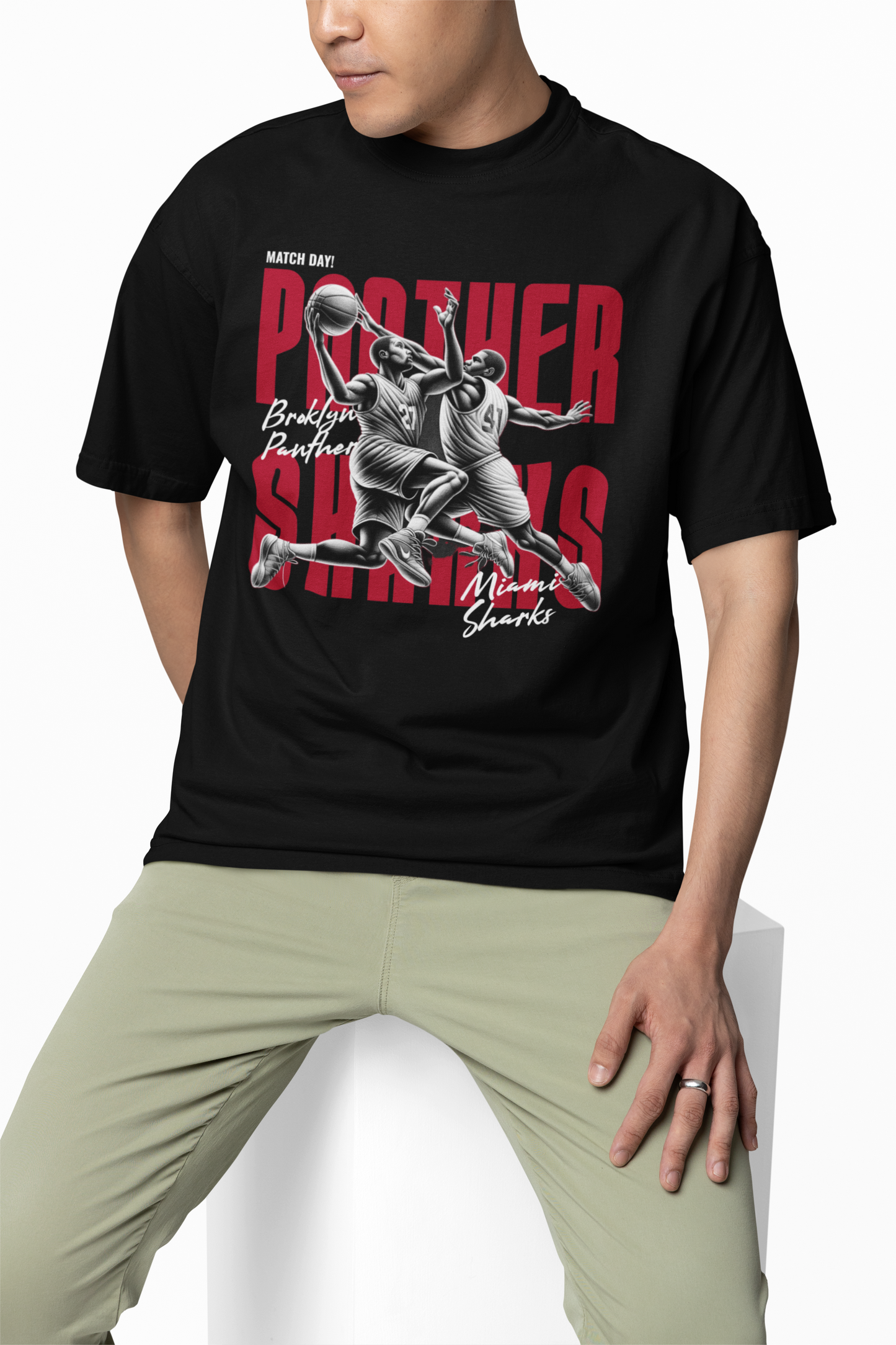 Match Day Oversized T-Shirt – Bold & Comfortable Streetwear