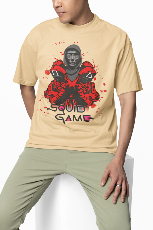 Play Squid Game Oversized T-Shirt – Comfortable Oversized Fit