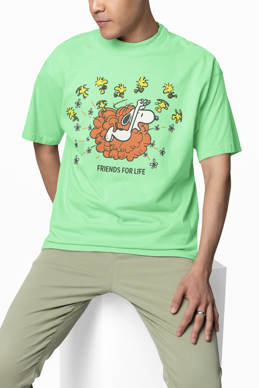 Friends For Life Oversized T-Shirt