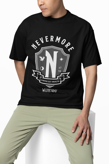 Nevermore 1791 Oversized T-Shirt Unisex Streetwear Tee